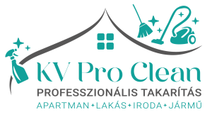 KV Pro Clean logó_színes 2színű kiegészítéssel
